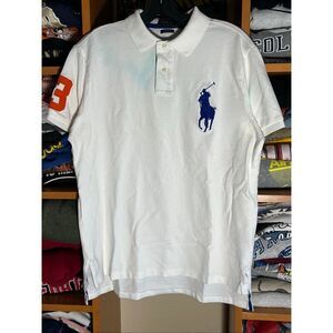 Y2K Polo Ralph Lauren Big Pony Embroidered Polo Shirt
